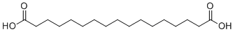 structure of CAS# 2424-90-0, Heptadecanedioic acid