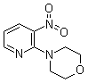 structure of CAS# 24255-27-4, N-(3-Nitro-2-pyridyl)morpholine;4-(3-Nitro-2-pyridinyl)morpholine