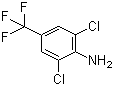 结构式 CAS# 24279-39-8, 2,6-二氯-4-三氟甲基苯胺