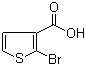 2-Bromo-3-thiophenecarboxylic acid molecular structure (CAS 24287-95-4)