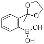 2-(2-Methyl-1,3-dioxolan-2-yl)phenylboronic acid molecular structure (CAS 243140-14-9)
