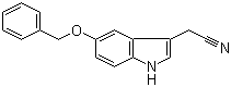 structure of CAS# 2436-15-9, 5-Benzyloxyindole-3-acetonitrile