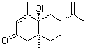 结构式 CAS# 24405-57-0, beta-莎草醇