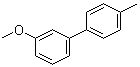 3-Methoxy-4'-methylbiphenyl molecular structure (CAS 24423-07-2)