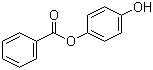 结构式 CAS# 2444-19-1, 4-羟基苯基苯甲酸酯; 苯甲酸对羟基苯酯