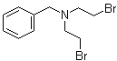 结构式 CAS# 24468-88-0, N,N-二(2-溴乙基)苄胺