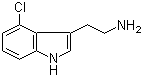 4-Chlorotryptamine molecular structure (CAS 2447-16-7)