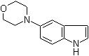 5-(4-Morpholinyl)-1H-indole molecular structure (CAS 245117-16-2)