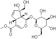 structure of CAS# 24512-62-7, Gardenoside