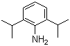 structure of CAS# 24544-04-5, 2,6-Diisopropylaniline