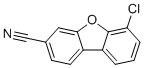 6-Chloro-3-dibenzofurancarbonitrile molecular structure (CAS 2458817-55-3)