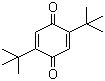 2,5-Di-tert-butyl-1,4-benzoquinone molecular structure (CAS 2460-77-7)