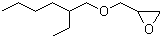 structure of CAS# 2461-15-6, 2-Ethylhexyl glycidyl ether;1,2-Epoxy-3-((2-ethylhexyl)oxy)propane