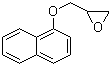 structure of CAS# 2461-42-9, 2-[(1-Naphthyloxy)methyl]oxirane;1-Naphthol glycidyl ether