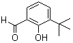 3-(tert-Butyl)-2-hydroxybenzaldehyde molecular structure (CAS 24623-65-2)