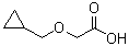 structure of CAS# 246869-08-9, 2-(Cyclopropylmethoxy)acetic acid;(Cyclopropylmethoxy)acetic acid