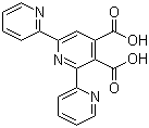 结构式 CAS# 247058-03-3, [2,2':6',2''-三联吡啶]-3',4'-二羧酸