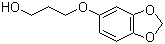 结构式 CAS# 247228-25-7, 3-(1,3-苯并二恶茂-5-氧基)-1-丙醇