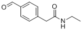 structure of CAS# 2477812-42-1, N-Ethyl-2-(4-formylphenyl)acetamide