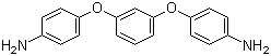 structure of CAS# 2479-46-1, 4,4'-(1,3-Phenylenedioxy)dianiline;1,3-Bis(4'-aminophenoxyl)benzene