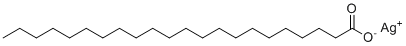 Silver behenate molecular structure (CAS 2489-05-6)