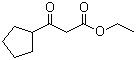 结构式 CAS# 24922-00-7, 3-环戊基-3-氧代丙酸乙酯