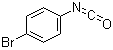 结构式 CAS# 2493-02-9, 4-溴苯基异氰酸酯