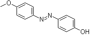 4-Hydroxy-4'-methoxyazobenzene molecular structure (CAS 2496-25-5)