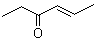 4-Hexen-3-one molecular structure (CAS 2497-21-4)