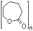 structure of CAS# 24980-41-4, 2-Oxepanone homopolymer;2-Oxepanone polyesters; 6-Hexanolide homopolymer; Caprolactone homopolymer; Caprolactone oligomer