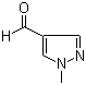 1-Methyl-1H-pyrazole-4-carbaldehyde molecular structure (CAS 25016-11-9)