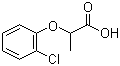 2-(2-Chlorophenoxy)propionic acid molecular structure (CAS 25140-86-7)