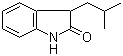 结构式 CAS# 251550-17-1, 3-异丁基-1,3-二氢吲哚-2-酮
