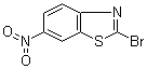 结构式 CAS# 2516-37-2, 6-硝基-2-溴苯并噻唑