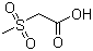structure of CAS# 2516-97-4, Methanesulfonylacetic acid;2-(Methylsulfonyl)acetic acid; 2-Methanesulfonylacetic acid; Mesylacetic acid; (Methylsulfonyl)acetic acid
