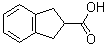 2,3-Dihydro-1H-indene-2-carboxylic acid molecular structure (CAS 25177-85-9)