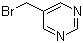 5-(Bromomethyl)pyrimidine molecular structure (CAS 25198-96-3)