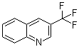 结构式 CAS# 25199-76-2, 3-(三氟甲基)喹啉