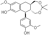 9,9'-O-Isopropyllideneisolariciresinol molecular structure (CAS 252333-71-4)