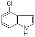 结构式 CAS# 25235-85-2, 4-氯吲哚