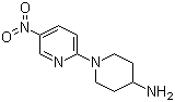 structure of CAS# 252577-85-8, 1-(5-Nitropyridin-2-yl)-4-piperidinamine