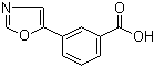 3-(Oxazol-5-yl)benzoic acid molecular structure (CAS 252928-82-8)