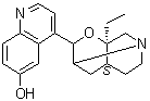 structure of CAS# 253430-48-7, (3alpha,9S)-3,9-Epoxy-10,11-dihydrocinchonan-6'-ol;TQO; beta-Isocupreidine