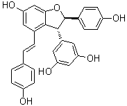 (±)-epsilon-Viniferin molecular structure (CAS 253435-07-3)