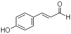 structure of CAS# 2538-87-6, 4-Hydroxycinnamaldehyde;p-Coumaroyl aldehyde; p-Hydroxycinnamaldehyde