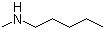 structure of CAS# 25419-06-1, N-Methylpentylamine