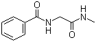 N-[2-(Methylamino)-2-oxoethyl]benzamide molecular structure (CAS 25443-66-7)