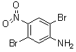 2,5-Dibromo-4-nitroaniline molecular structure (CAS 25462-68-4)