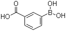 3-Carboxyphenylboronic acid molecular structure (CAS 25487-66-5)