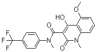 Tasquinimod molecular structure (CAS 254964-60-8)